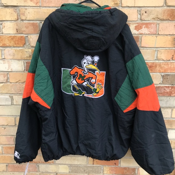 Vintage Miami Hurricanes Starter Jacket 